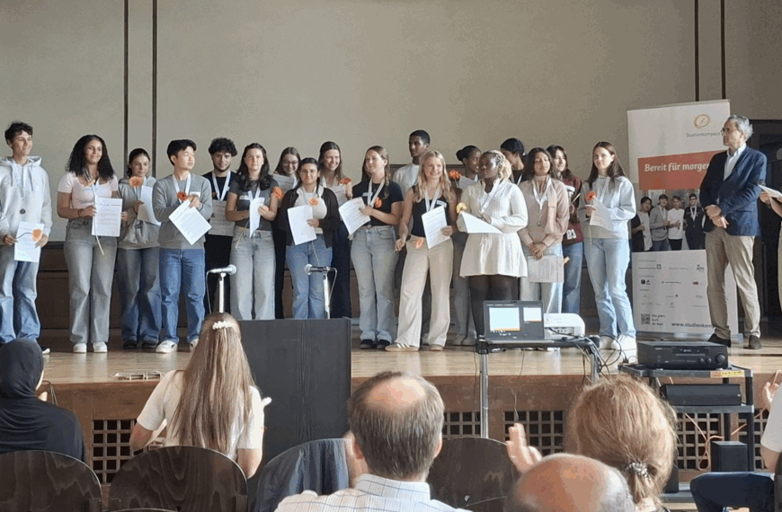 Stipendiaten am Albert-Einstein-Gymnasium