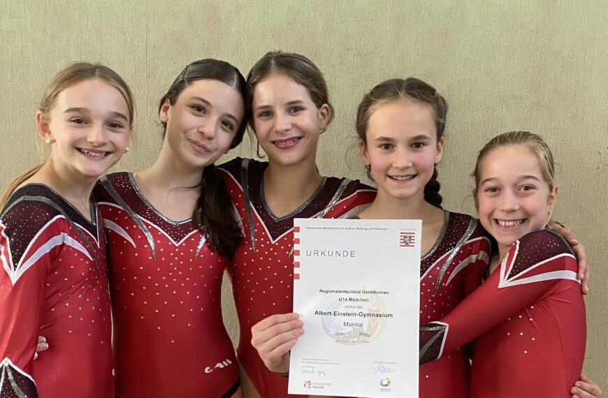 Einsteinerinnen sehr erfolgreich beim Wettbewerb „Jugend trainiert für Olympia“