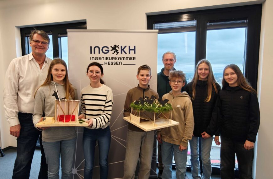 Das Albert-Einstein-Gymnasium nimmt am JuniorING-Wettbewerb teil