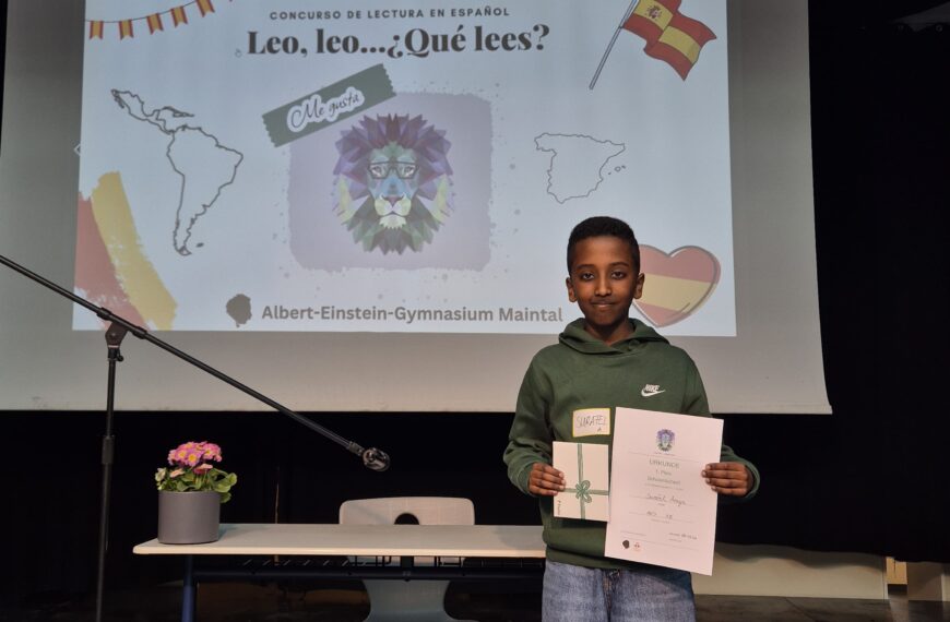 Spanisch-Vorlesewettbewerb „Leo, leo… ¿qué lees?“ an unserer Schule