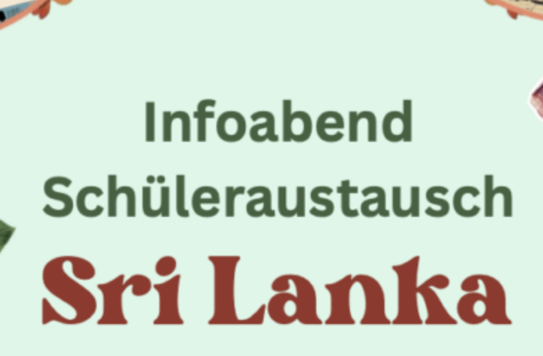 Infoabend – Schüleraustausch Sri Lanka
