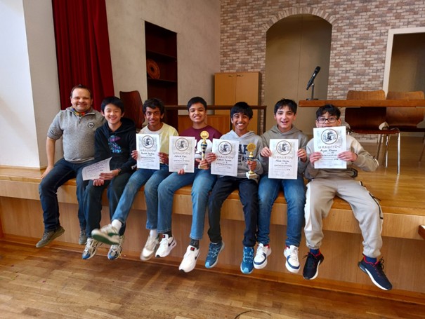 Schüler des Albert-Einstein-Gymnasiums nahmen am Blitzschachturnier in Gründau teil