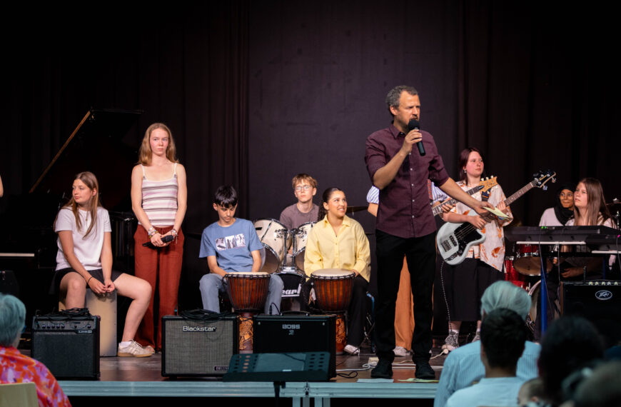 Sommerkonzert am Albert-Einstein-Gymnasium